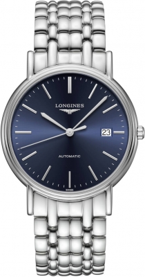 Buy this new Longines Presence Automatic 38.5mm L4.921.4.92.6 mens watch for the discount price of £1,170.00. UK Retailer.